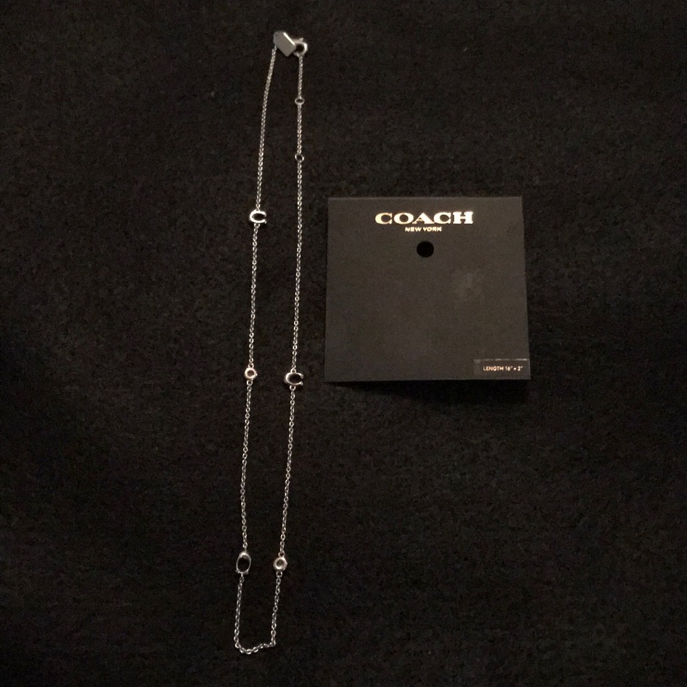 COACH Signature short necklace